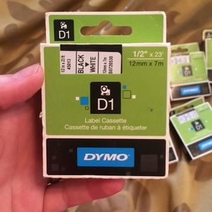 Dymo D1 label cassette